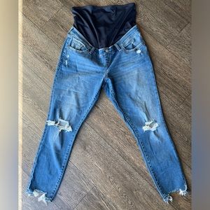 Abercrombie & Fitch Maternity Jeans Super Skinny Ankle Jean Size 32/14